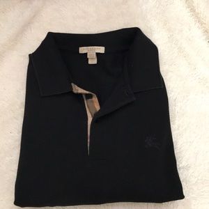 Men’s black Burberry